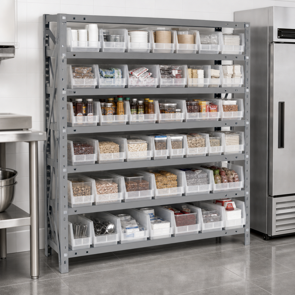 Seven-Shelf Storage Layout