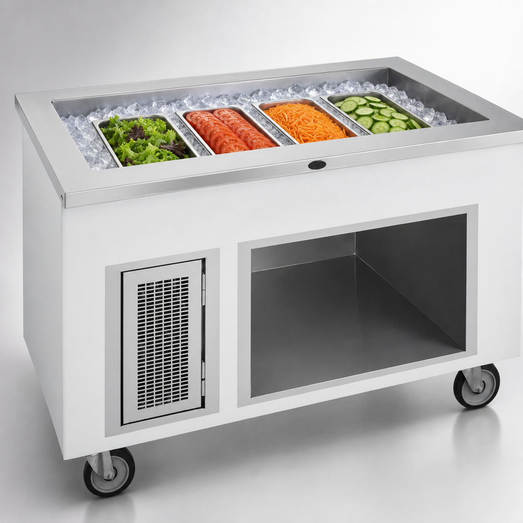 Ice-Cooled Cold Pan