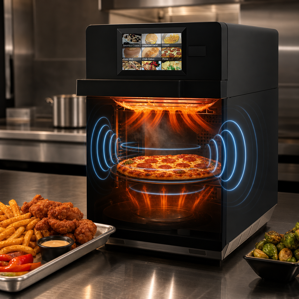 Microwave And Impingement Cooking
