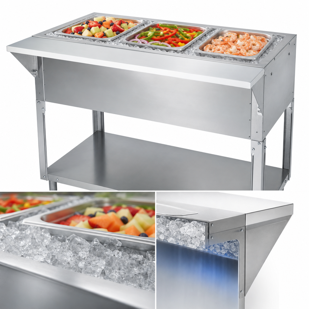 Ice Cooled Serving Area