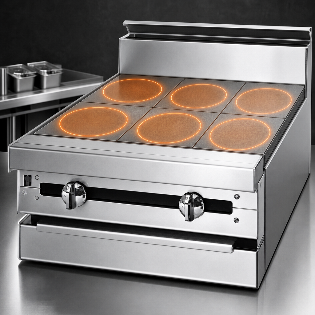 Six 12-Inch Hot Tops