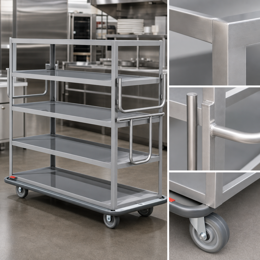 All-Welded Stainless Steel Construction