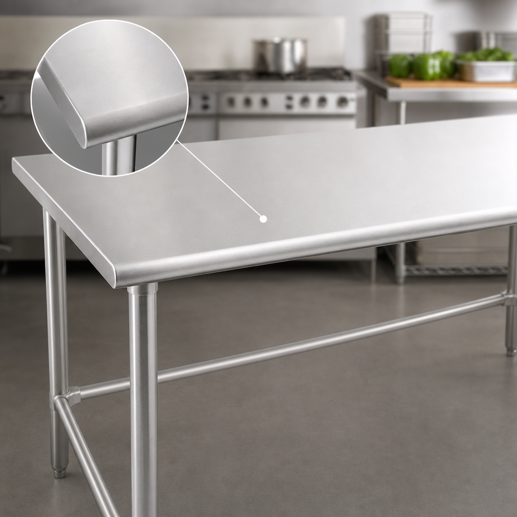 16 Gauge 300 Series Stainless Steel Top