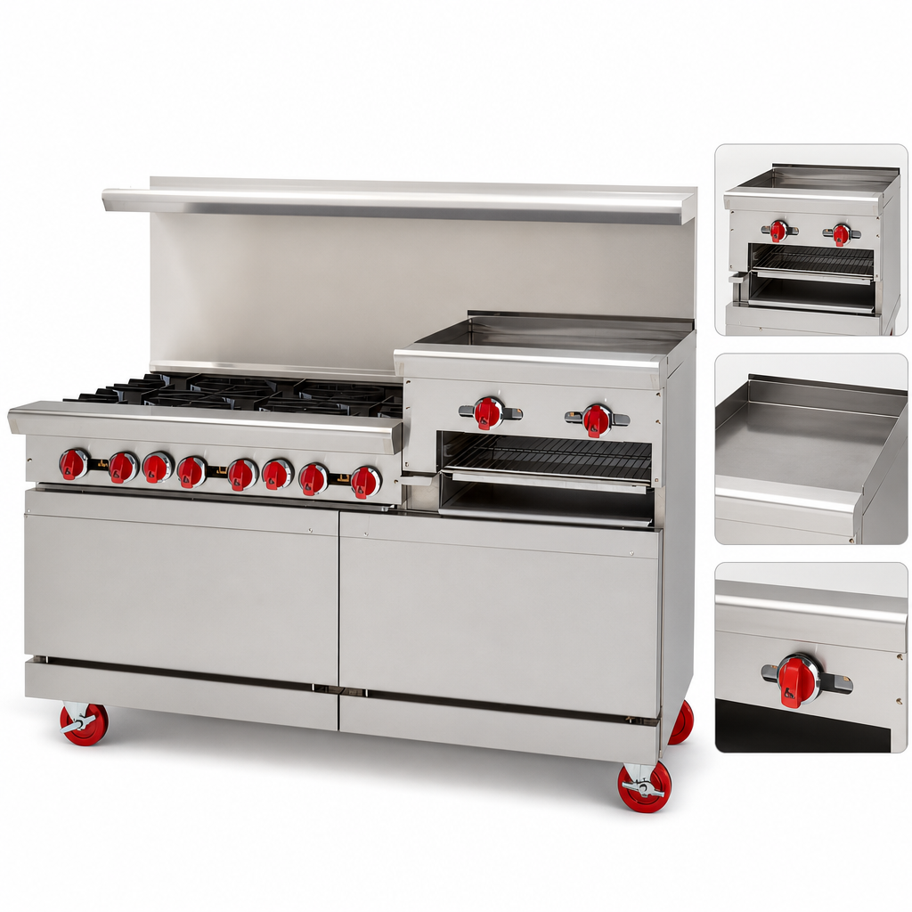 Raised Griddle/Broiler