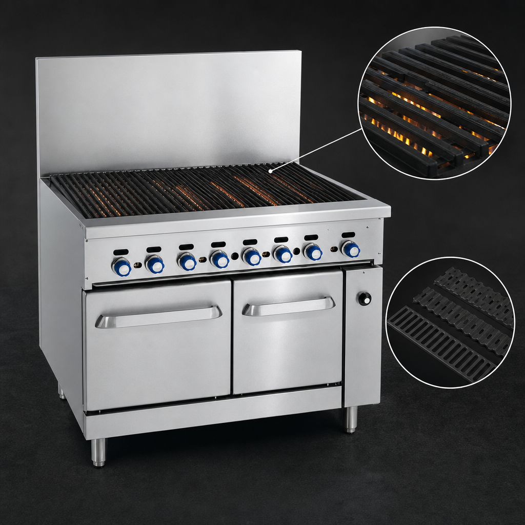 Cast Iron Broiling Surface