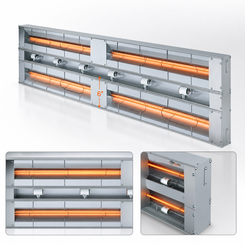 Double Heater Rod Housing