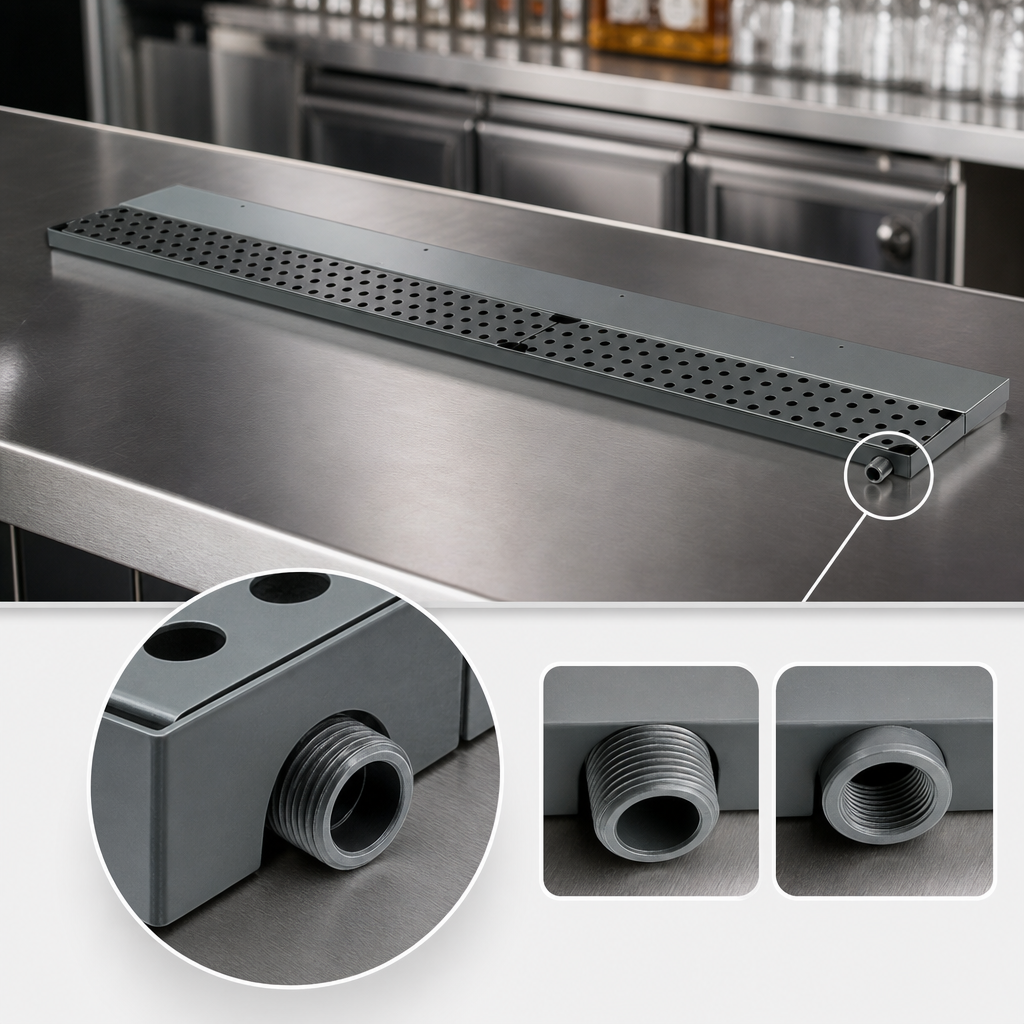 Right-Side Drain