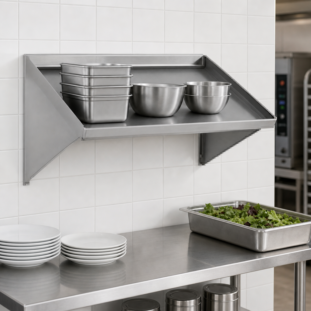 Wall-Mounted Slanted Design