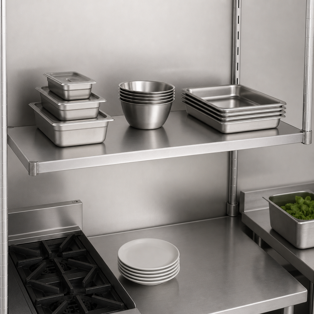 Solid Shelf Surface