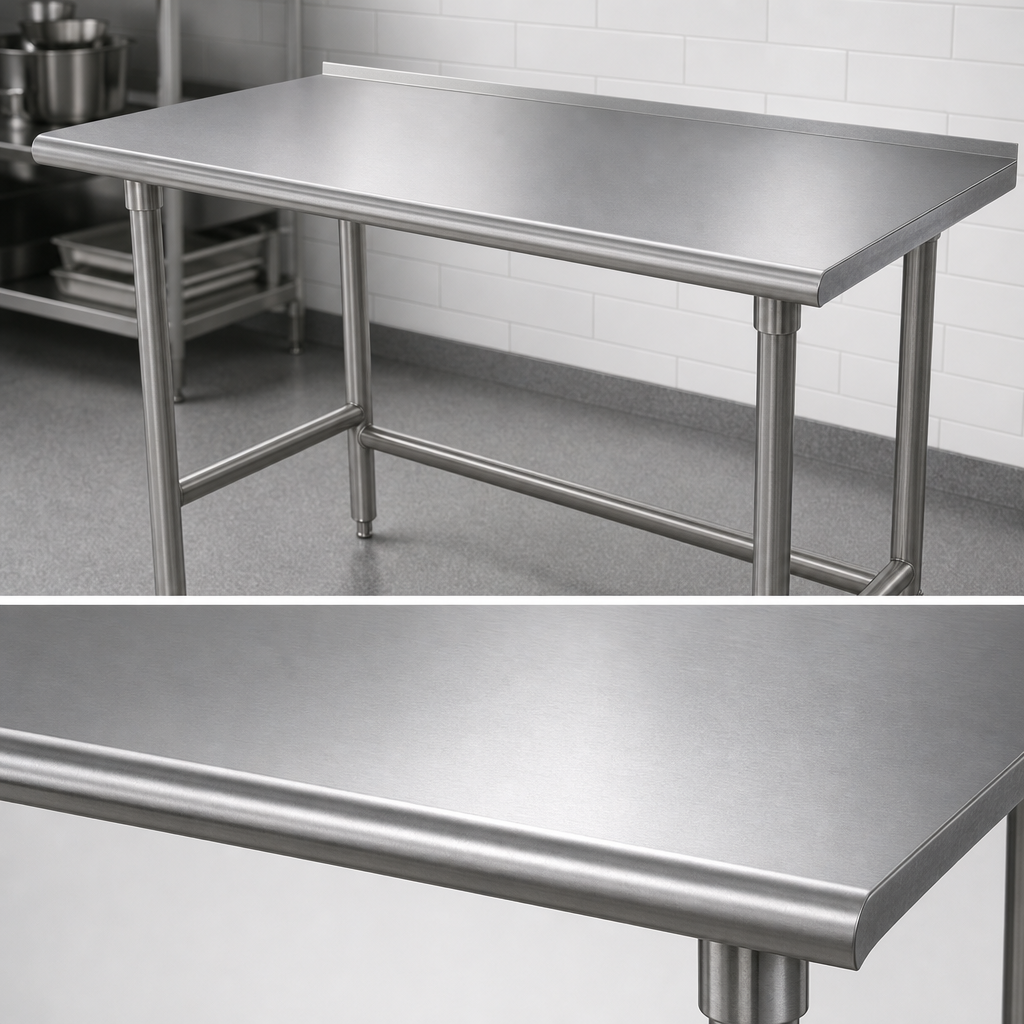 16-Gauge 430 Stainless Steel Top