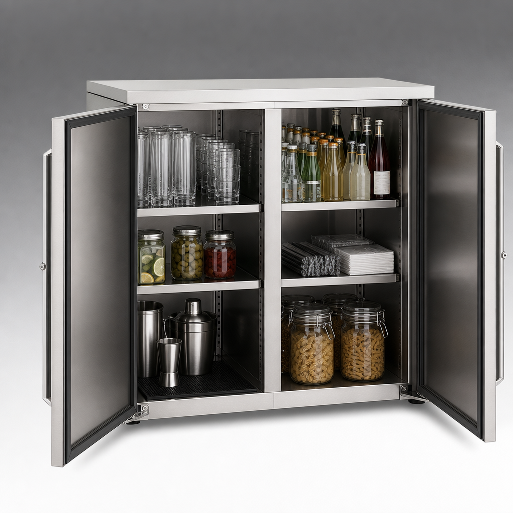 Two-Section Cabinet