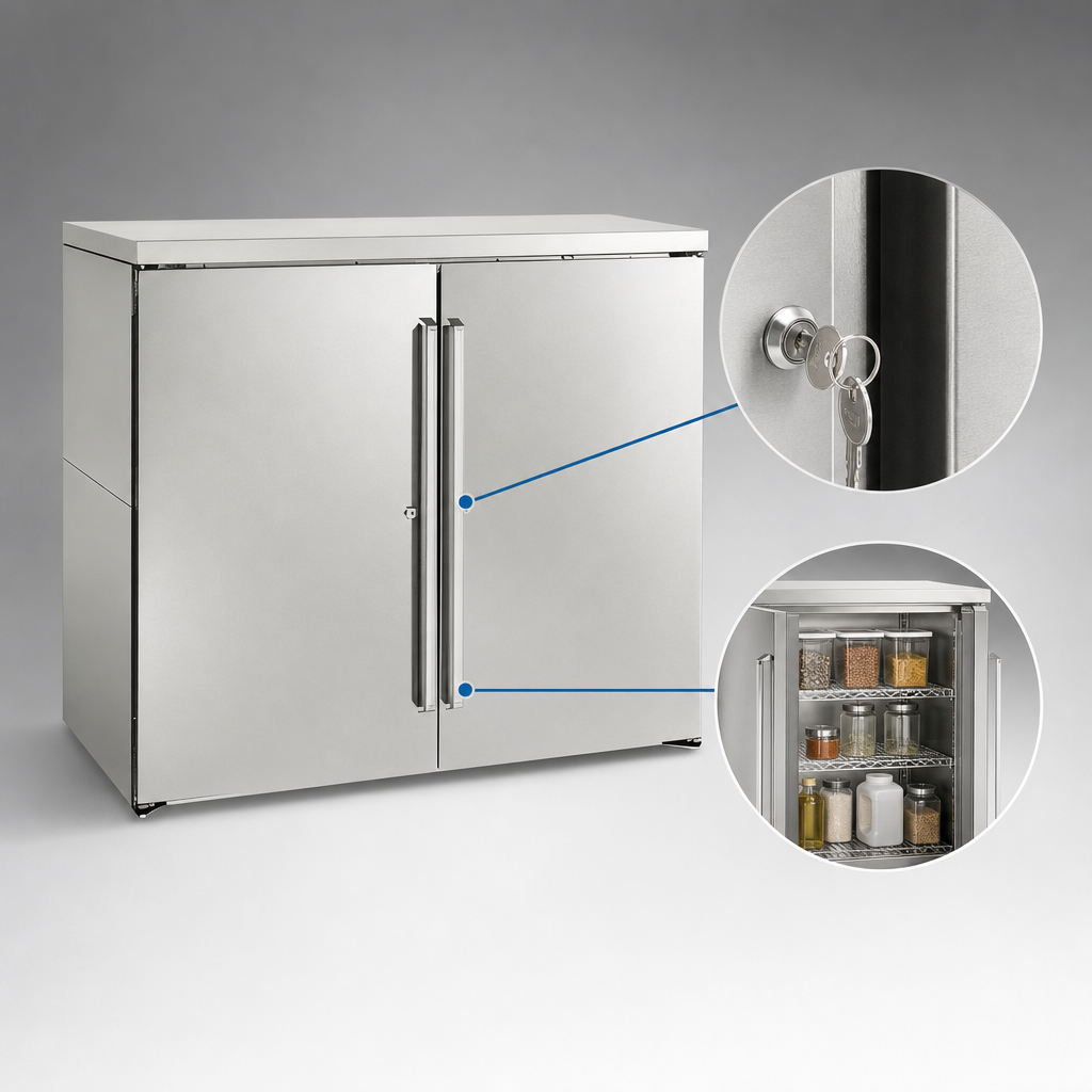 Locking Hinged Doors