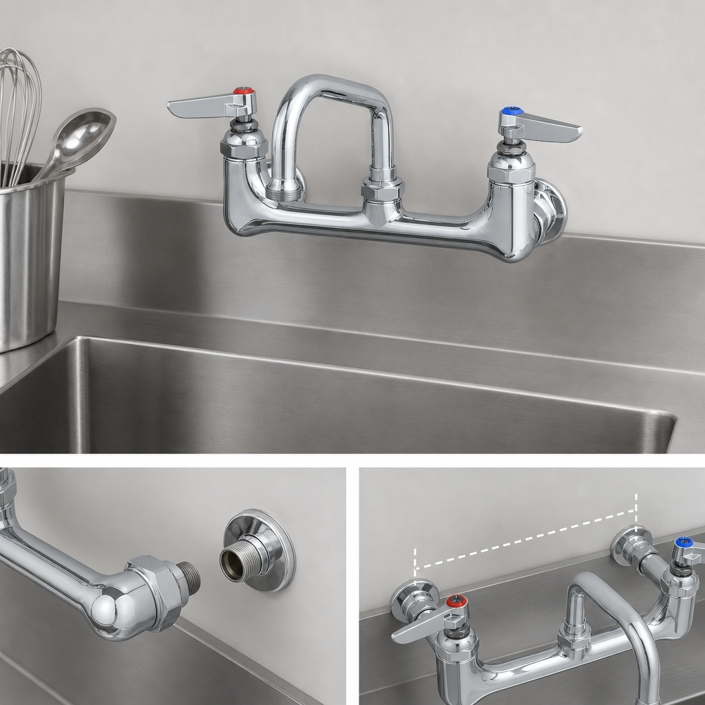 Wall-Mount 8-Inch Centers