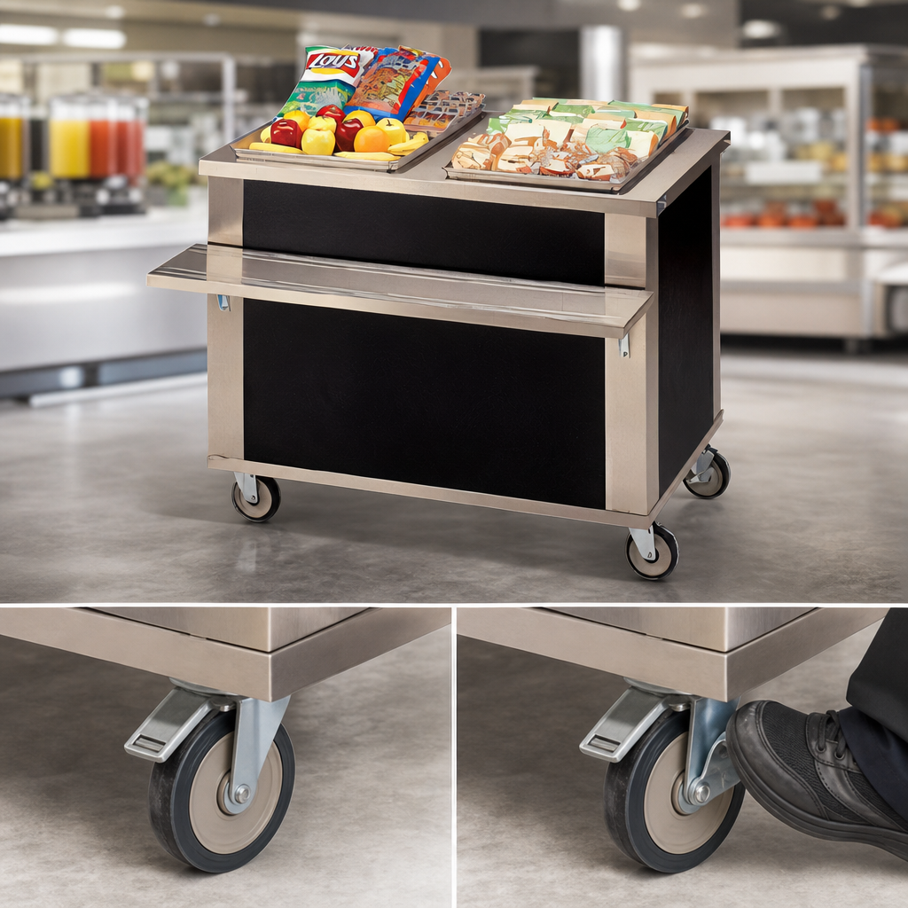 Mobile Design with Locking Casters