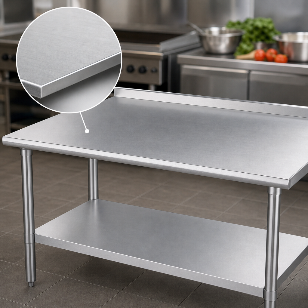 16-Gauge 300 Series Stainless Steel Top