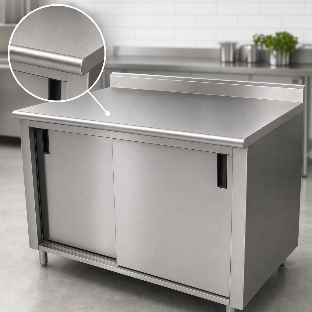 14 Gauge 304 Stainless Steel Top