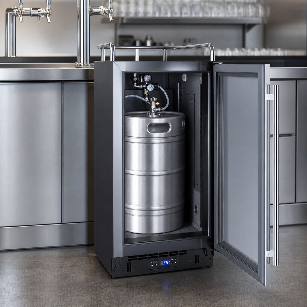 Compact Keg Storage