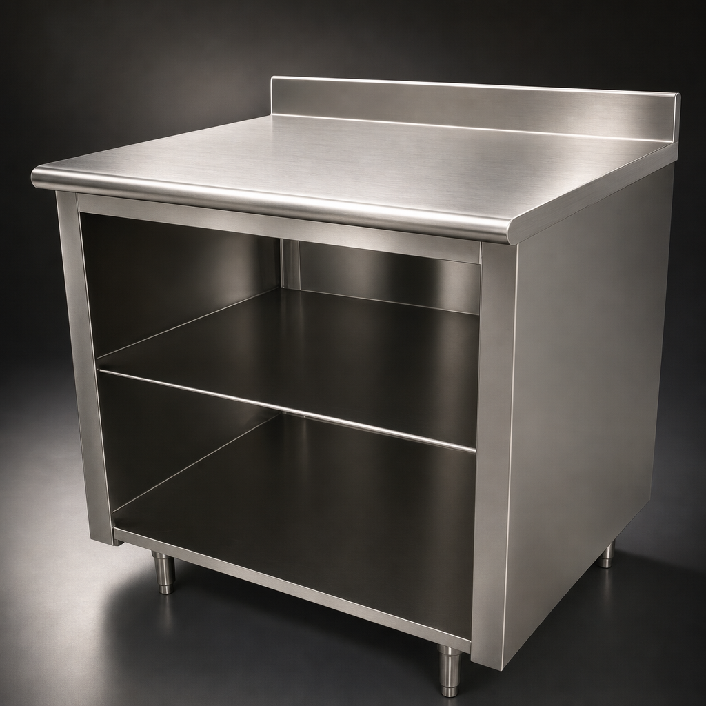 14-Gauge 304 Stainless Steel Top
