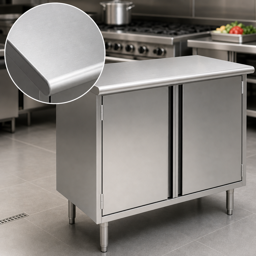 14-Gauge 304 Stainless Steel Top