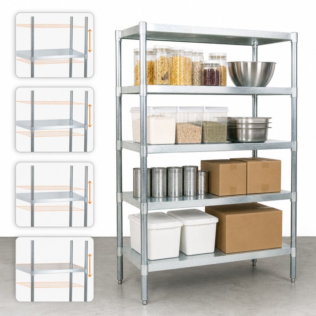 Four Adjustable Shelves