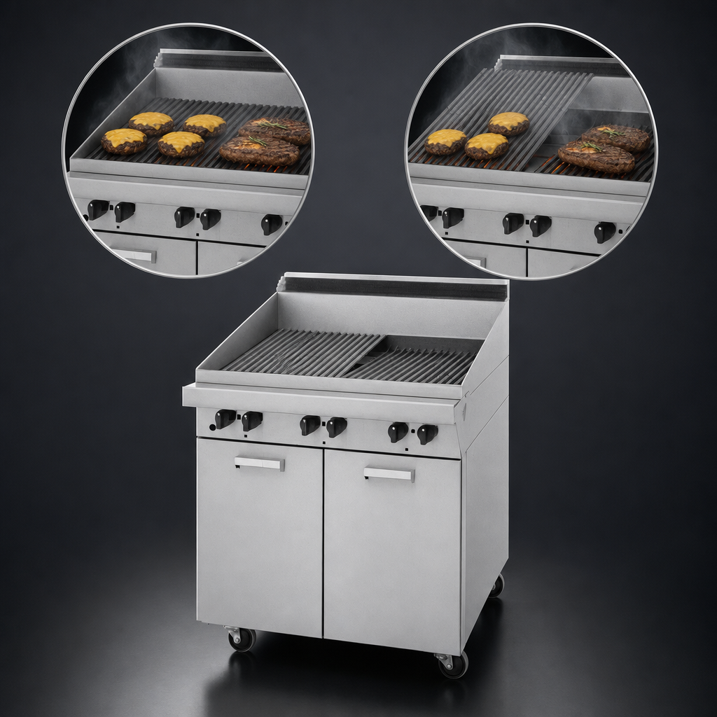 Flat Or Tilt Broiling
