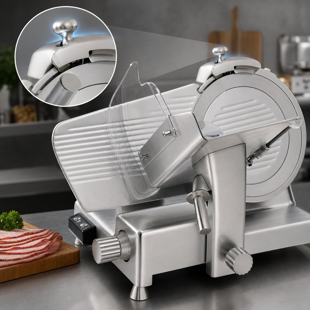 Built-In Blade Sharpener