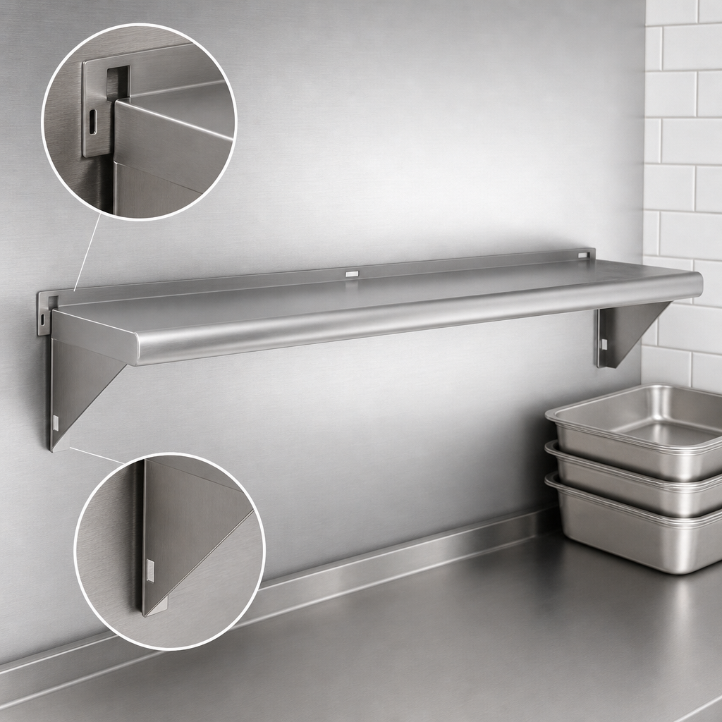 Wall-Mounted Tab-Lock Design