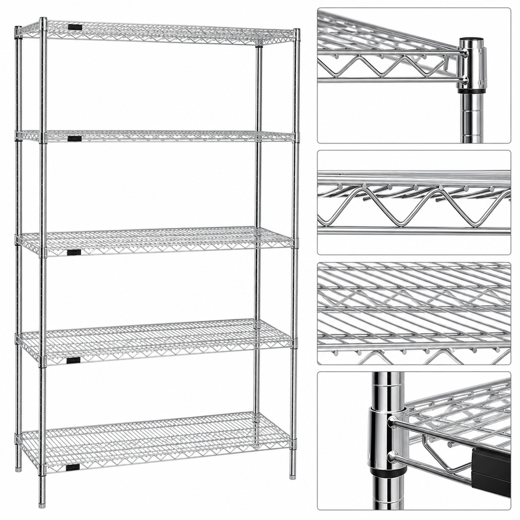 Patented QuadTruss Shelf Design