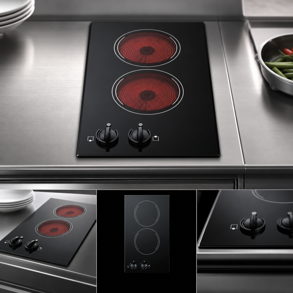 Two-Burner Radiant Surface