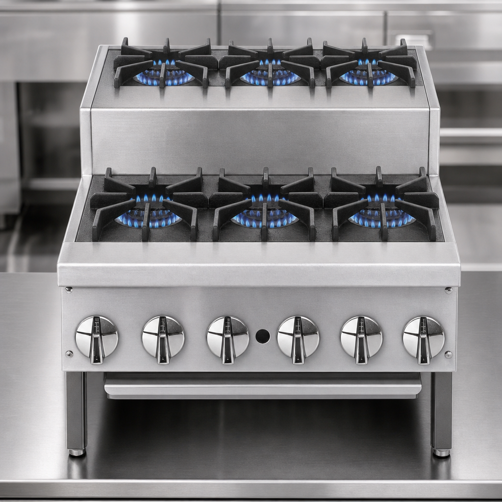 Six-Burner Configuration