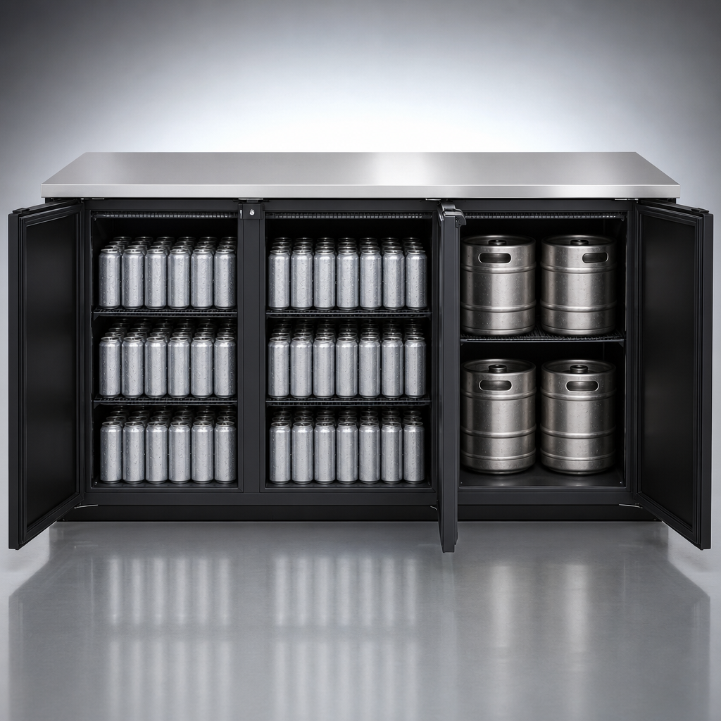 High-Capacity Three-Section Storage