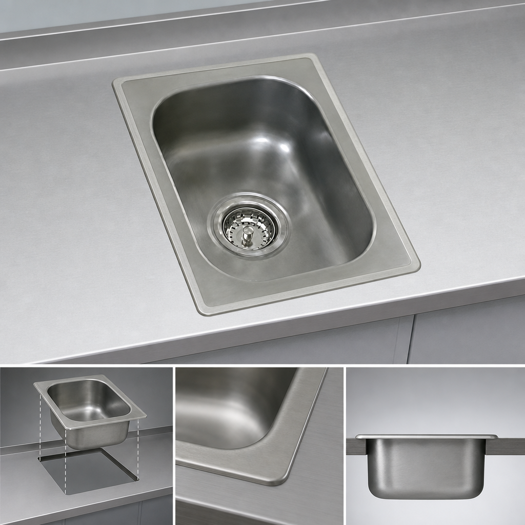 Self-Rimming Drop-In Design