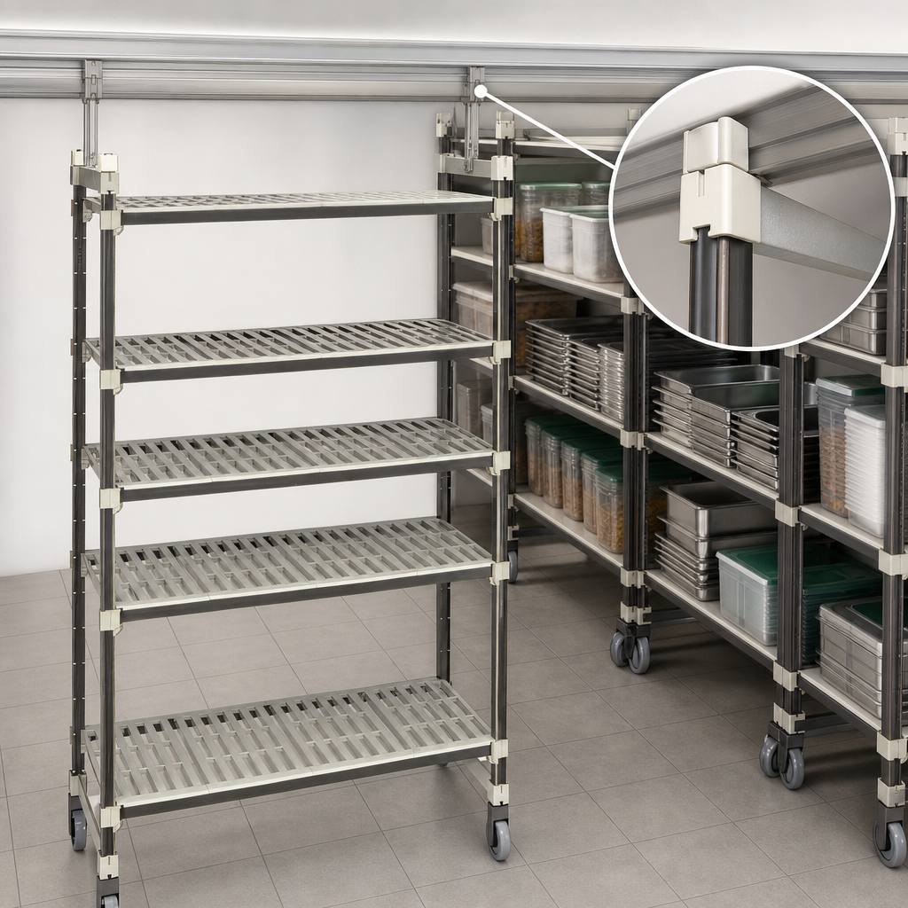 Top-Mounted High Density Rail System