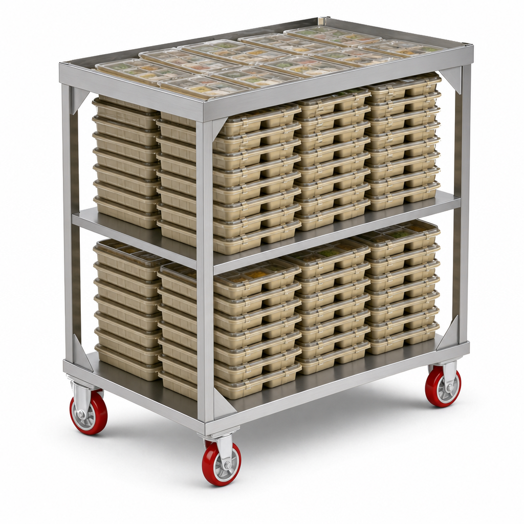 104-Tray Capacity