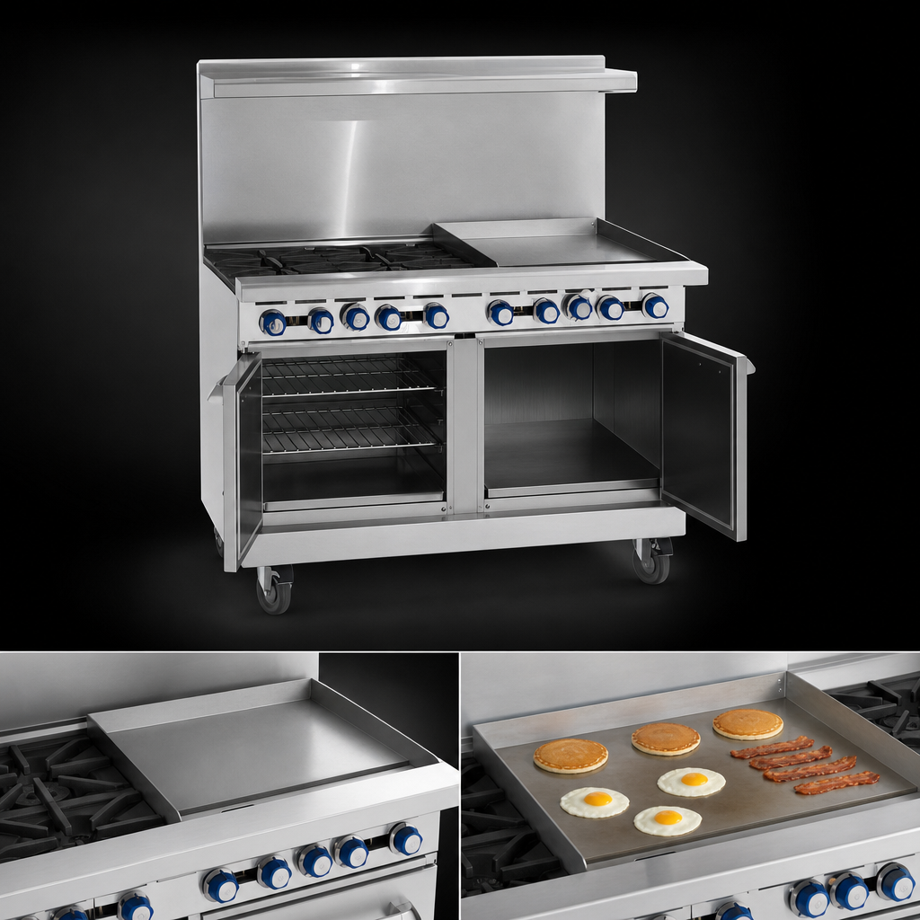 24-Inch Griddle Section