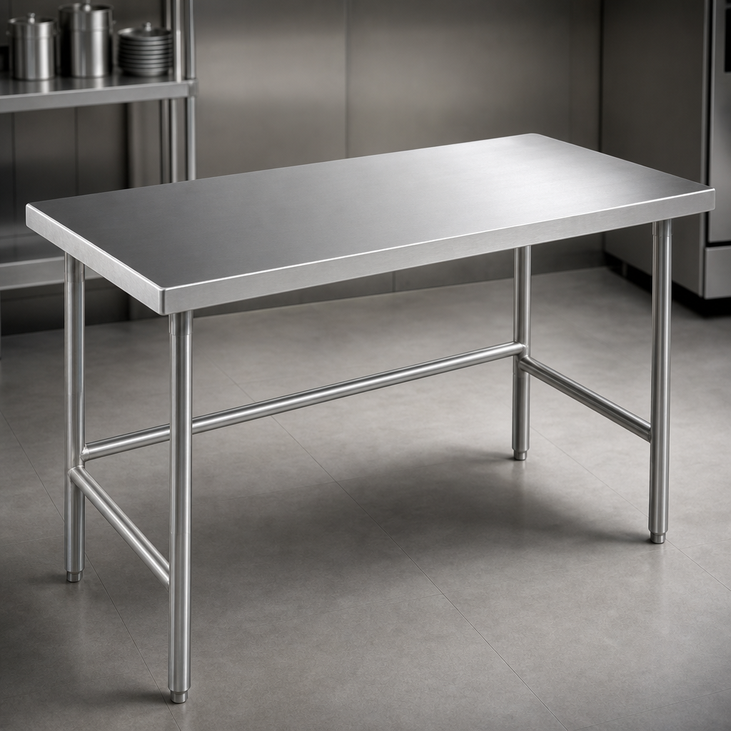 14-Gauge 304 Stainless Steel Top