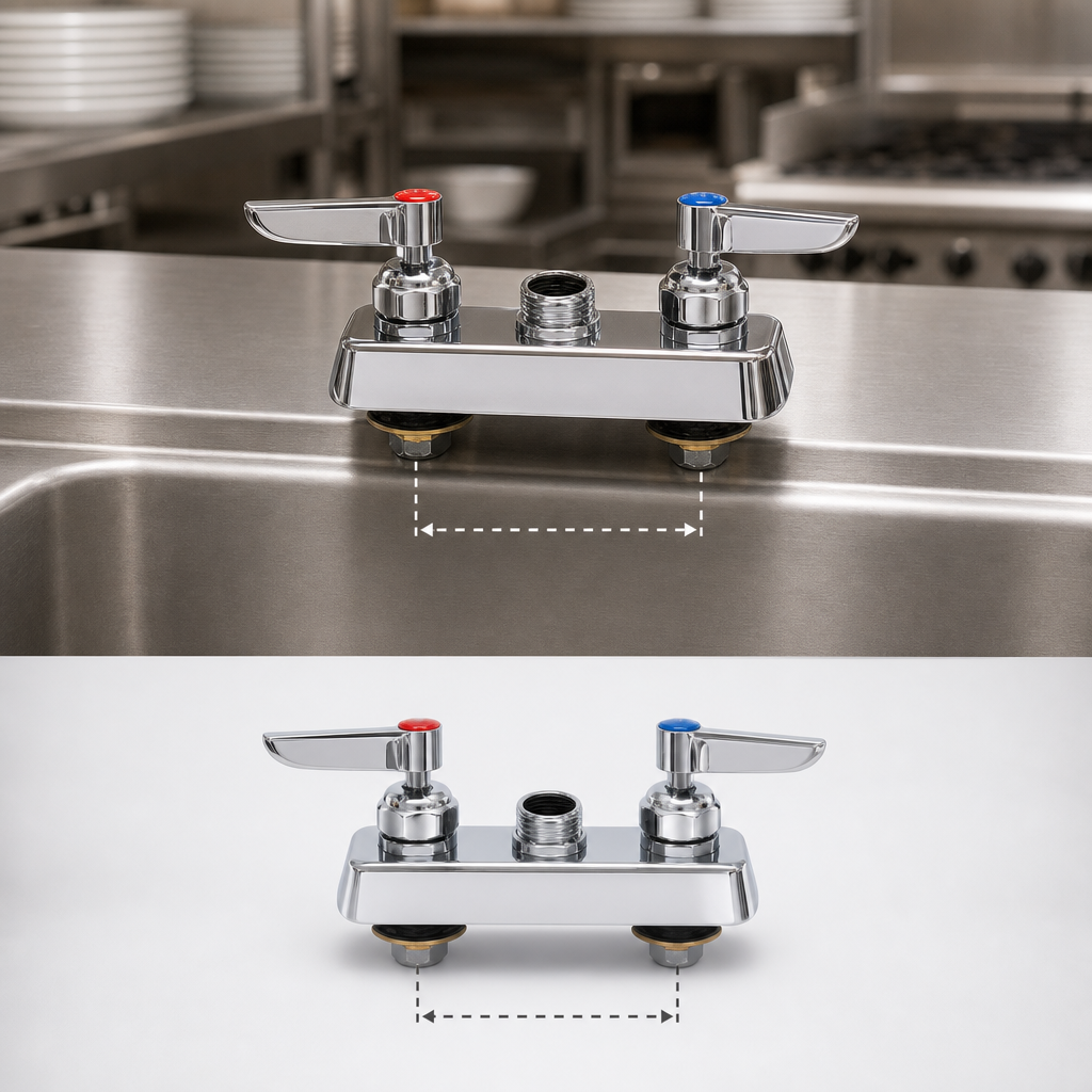 4-Inch Center Deck-Mount Design