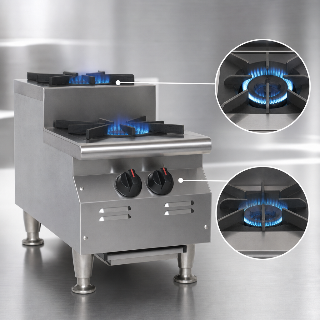 Dual Burner Output