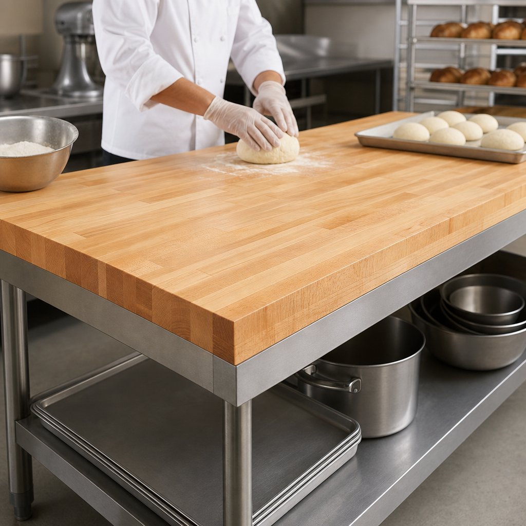 Edge Grain Flat Top