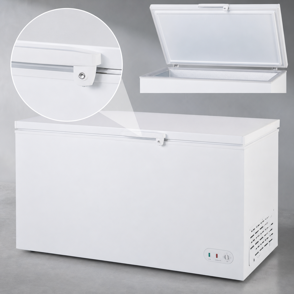 Locking Hinged Solid Lid