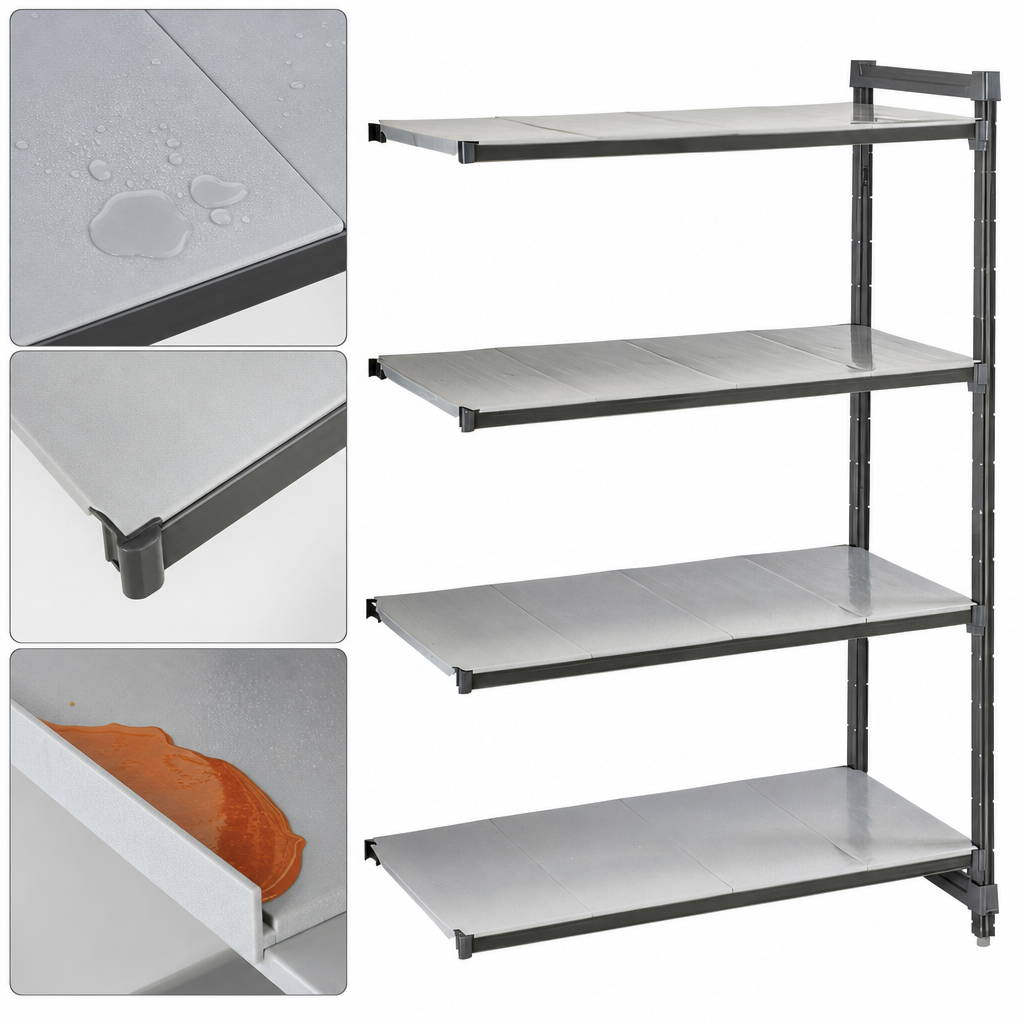 Solid Polypropylene Shelf Plates