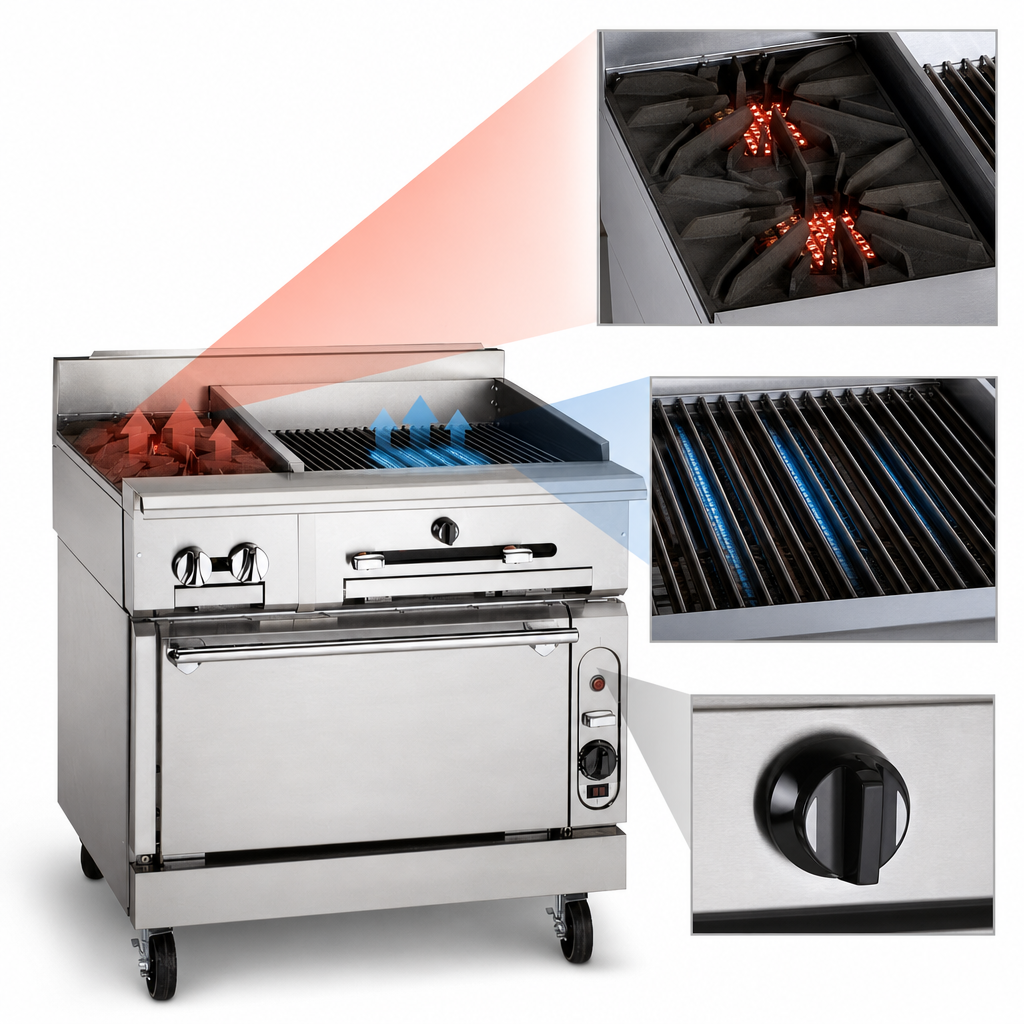Independent Burner Zones