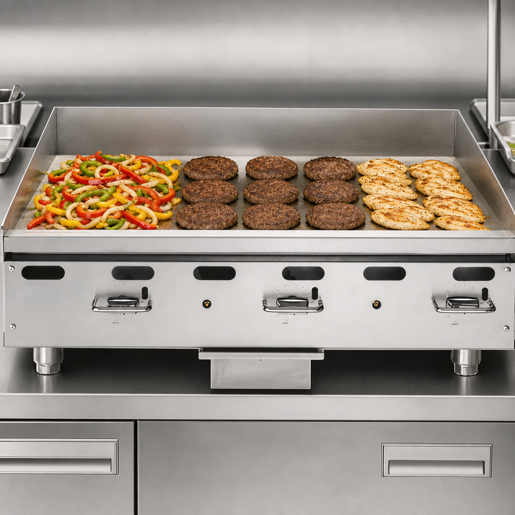 48 Inch x 24 Inch Cooking Surface