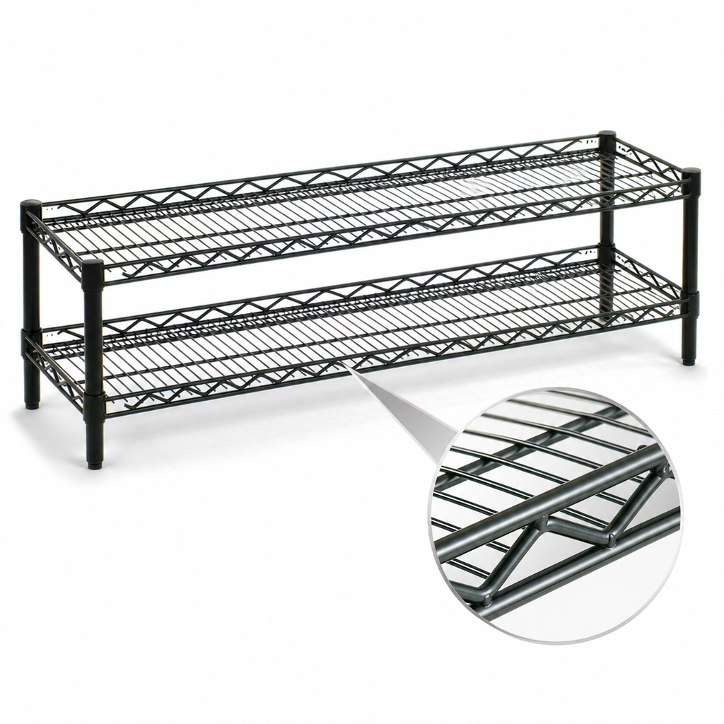 Patented QuadTruss Bottom Shelf