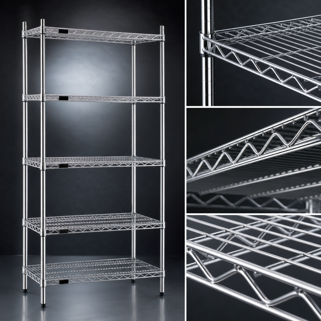 Patented QuadTruss Shelf Design