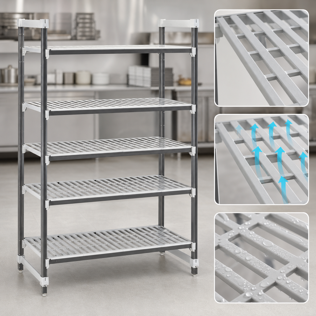 Vented Shelf Plates
