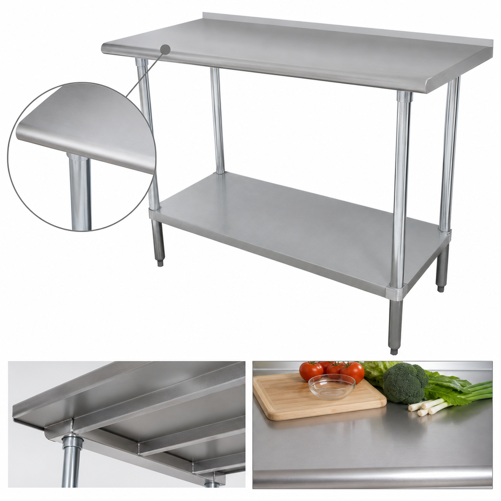 16 Gauge 304 Stainless Steel Top