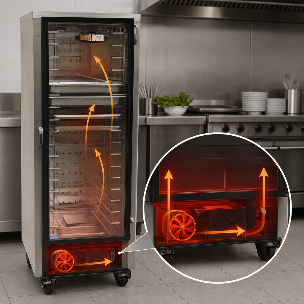 Bottom-Mount Forced-Air Heat