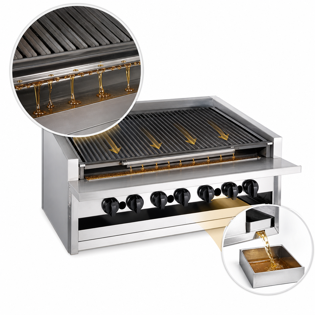 E-Z Tilt Grease Drainage