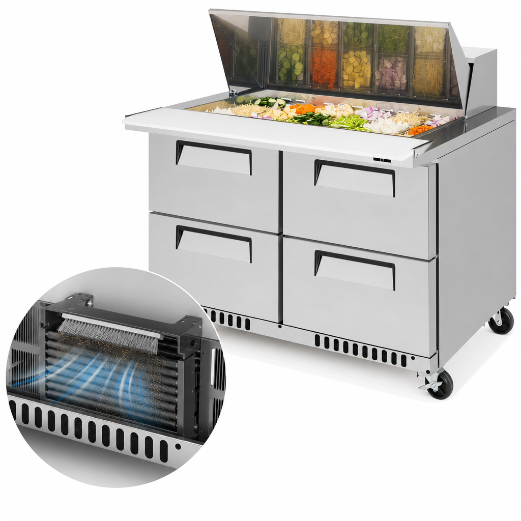 Self-Cleaning Condenser